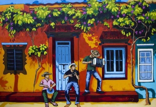 La ventana marroncita van Didier Franco, Schilderij te koop op Singulart