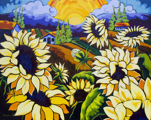 Campo con girasoles Didier Franco