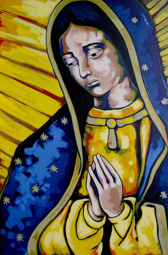 Virgen de Guadalupe van Didier Franco, Schilderij te koop op Singulart