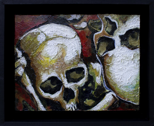 Entre tumbas par Didier Franco, Peinture en vente sur Singulart