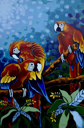 Color Colombia von Didier Franco, Malerei kaufen auf Singulart