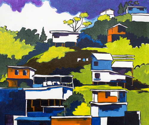 El pesebre. En construcción. Didier Franco