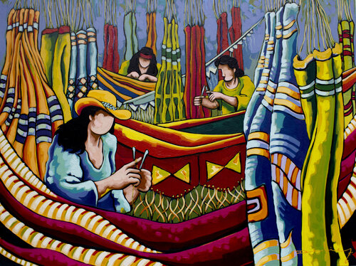 Corriente guajira. von Didier Franco, Malerei kaufen auf Singulart