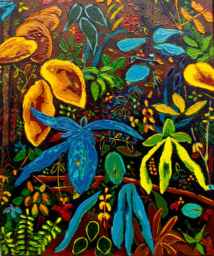 Jardín II. van Didier Franco, Schilderij te koop op Singulart