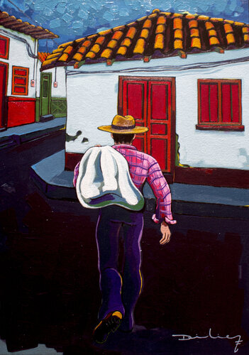 Regreso. by Didier Franco, Painting for Sale on Singulart