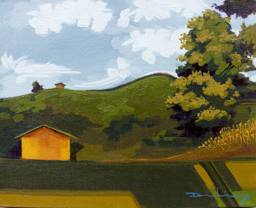 Estudio #4 di Didier Franco, Pittura in vendita su Singulart