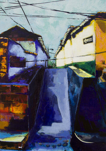 En Santa fe de Antioquia van Didier Franco, Schilderij te koop op Singulart
