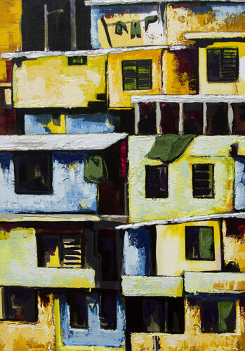 De barrio I von Didier Franco, Malerei kaufen auf Singulart