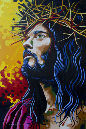 Jesùs Cristo van Didier Franco, Schilderij te koop op Singulart
