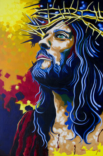 Christ van Didier Franco, Schilderij te koop op Singulart