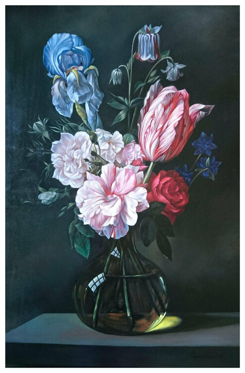 Dutch still life 51*31 in original copy dutch artists 17th