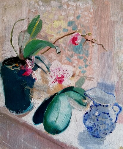 Frosted glass par Rosemary Burn, Peinture en vente sur Singulart