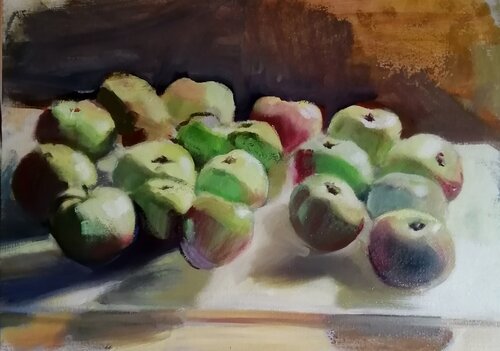 Apples von Rosemary Burn, Malerei kaufen auf Singulart