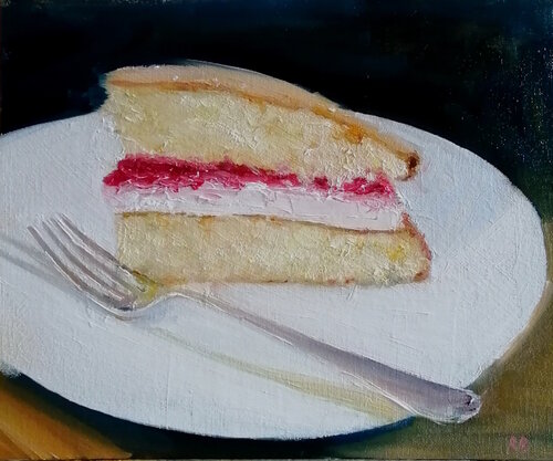 Victoria sponge Rosemary Burn