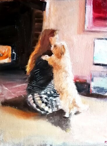 Unconditional love von Rosemary Burn, Malerei kaufen auf Singulart