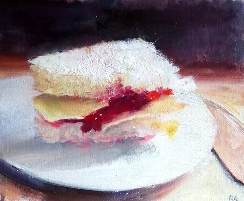 Unfinished sandwich von Rosemary Burn, Malerei kaufen auf Singulart