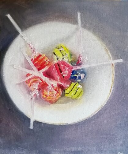 Chupa chups von Rosemary Burn, Malerei kaufen auf Singulart