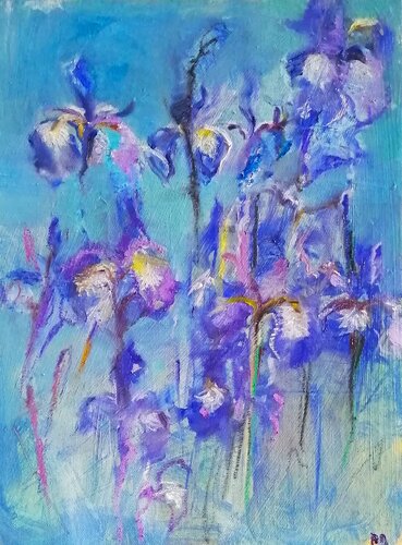 Rhythm and blues de Rosemary Burn, Pintura a la venta en Singulart