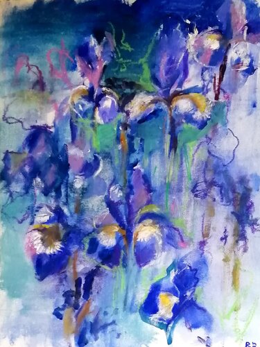 Rhythm and blues no. 2 par Rosemary Burn, Peinture en vente sur Singulart