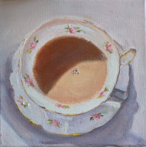 Tea time von Rosemary Burn, Malerei kaufen auf Singulart