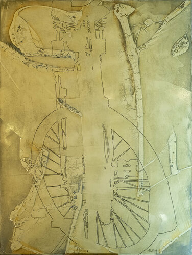 Gazelle 2019, III von Oliver Sachse, Malerei kaufen auf Singulart