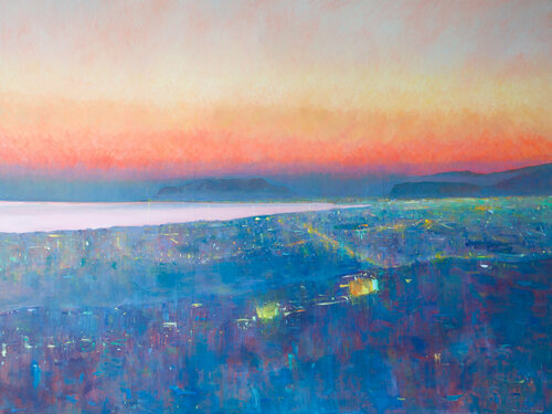 Palermo, evening II van Luca Raimondi, Schilderij te koop op Singulart