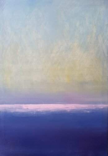 open blue #5 di Luca Raimondi, Pittura in vendita su Singulart