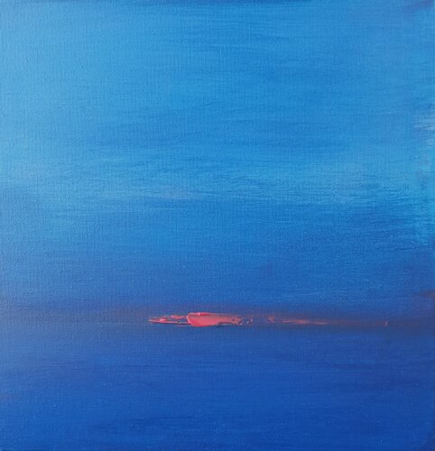 open blue #15 di Luca Raimondi, Pittura in vendita su Singulart