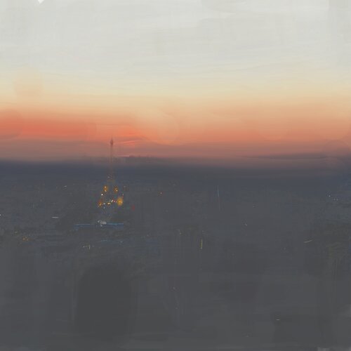 Paris, first light by Luca Raimondi, Painting for Sale on Singulart