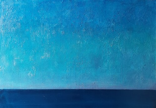 blue #2 by Luca Raimondi, Painting for Sale on Singulart