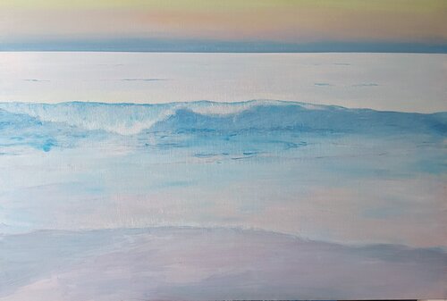 first light, wave van Luca Raimondi, Schilderij te koop op Singulart