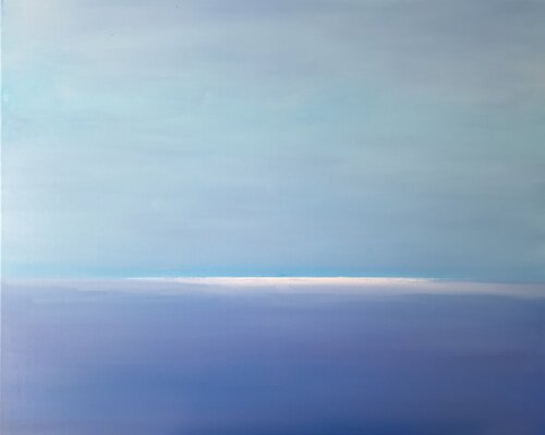 open blue #25 by Luca Raimondi, Painting for Sale on Singulart