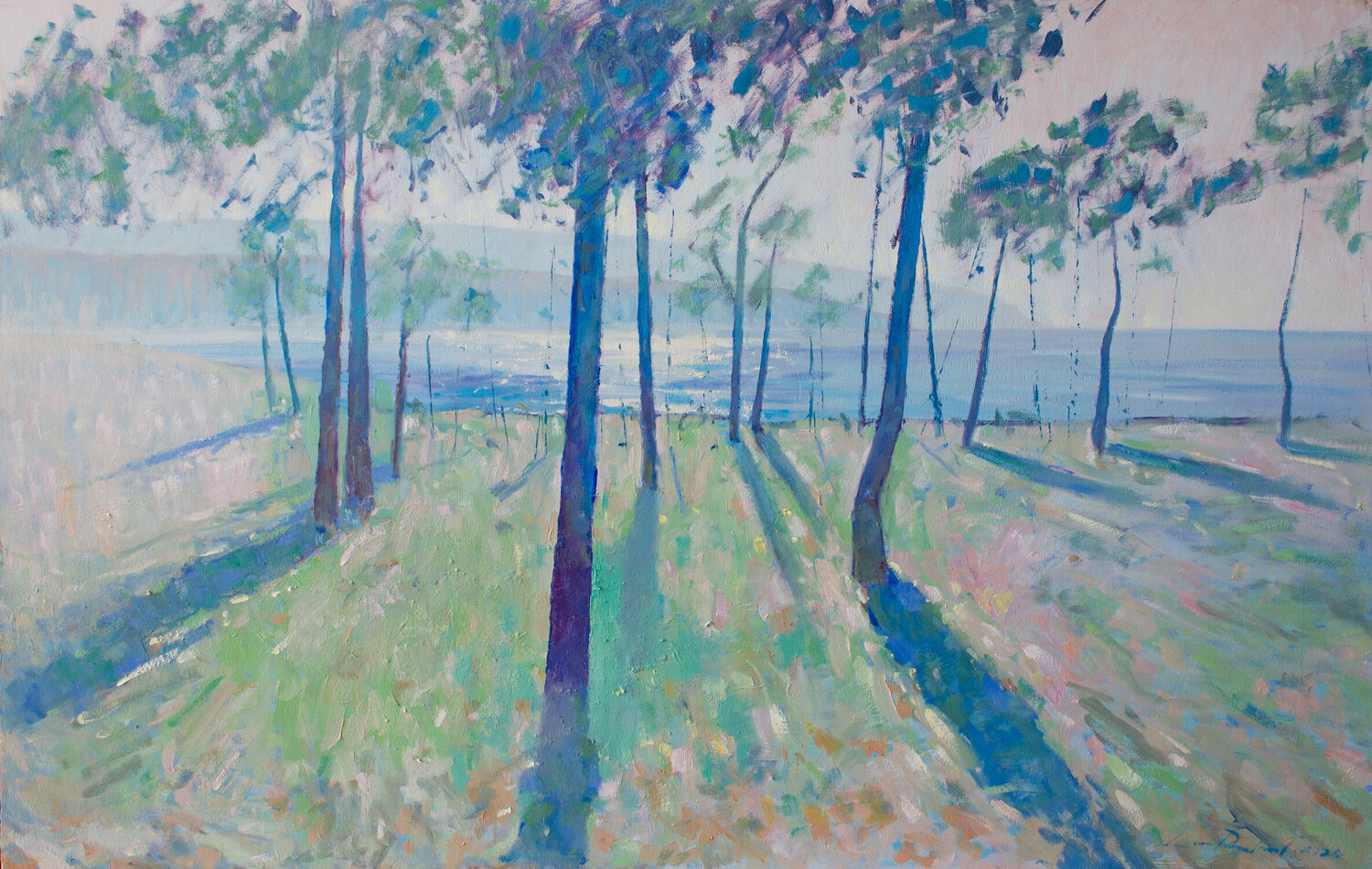 Pinewood, evening Luca Raimondi
