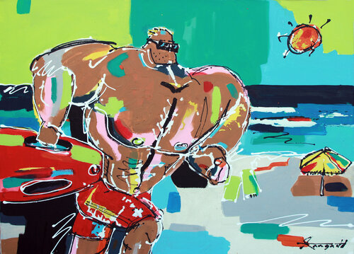 Rescue Me di Ann Gadd, Pittura in vendita su Singulart