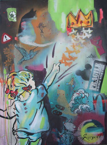 Finding the Gold Within van Ann Gadd, Schilderij te koop op Singulart