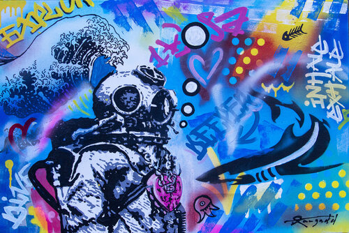 Dive Deeper von Ann Gadd, Malerei kaufen auf Singulart