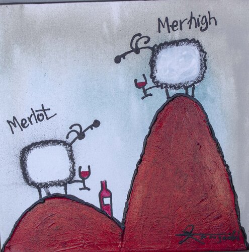 Merlot, Mer High von Ann Gadd, Malerei kaufen auf Singulart