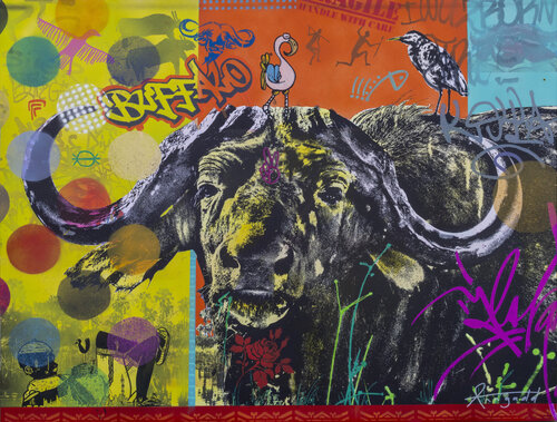 Buffalo Paintings For Sale - SINGULART