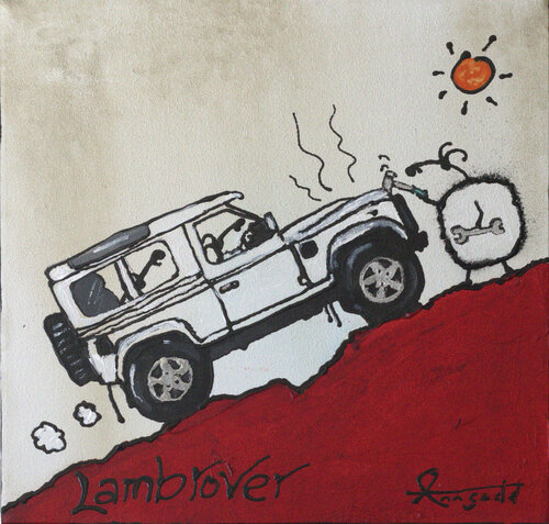 Lambrover (2) van Ann Gadd, Schilderij te koop op Singulart