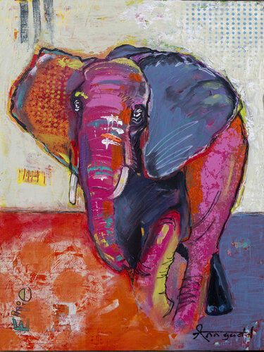 Charge! van Ann Gadd, Schilderij te koop op Singulart