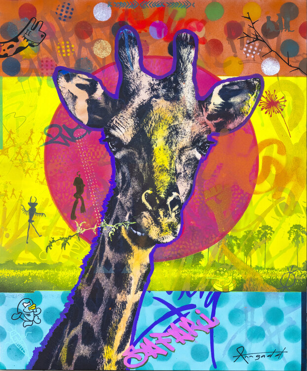 Tall Order (Giraffe) Ann Gadd