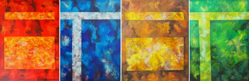 4 estaciones von ARANTXA CAMPOS, Malerei kaufen auf Singulart