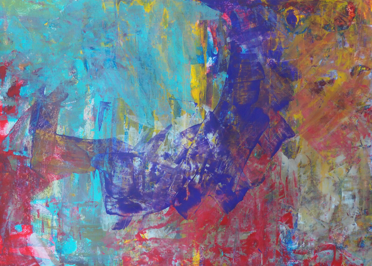 Acrílico sobre papel ARANTXA CAMPOS