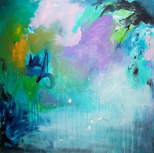 Au détour de la rivière von Emily Starck, Malerei kaufen auf Singulart