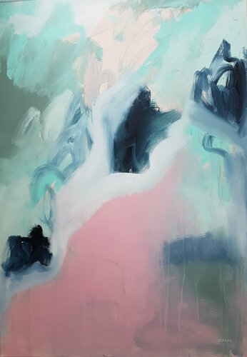 Eyes wide shut van Emily Starck, Schilderij te koop op Singulart