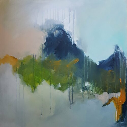 Exotic land di Emily Starck, Pittura in vendita su Singulart