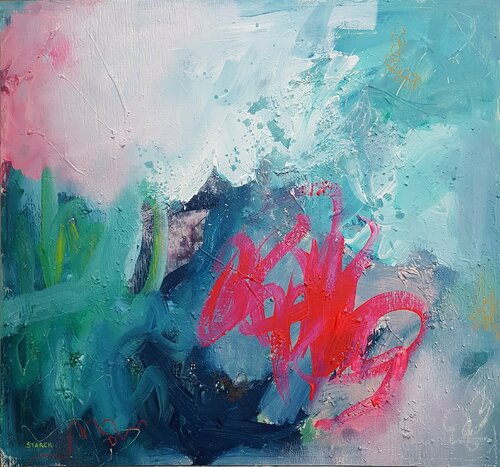 La vida loca by Emily Starck, 油畫 for Sale on Singulart