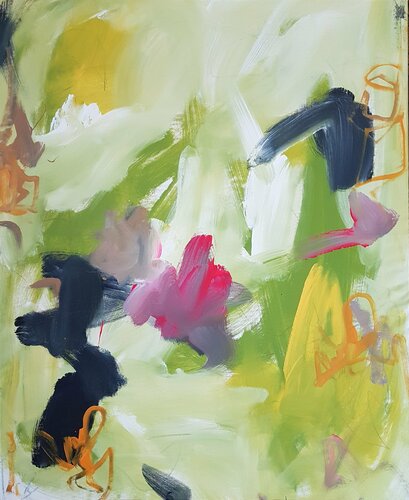 Balade en montagne by Emily Starck, 회화 for Sale on Singulart