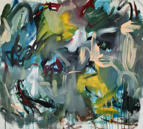 Think less, do more ! von Emily Starck, Malerei kaufen auf Singulart