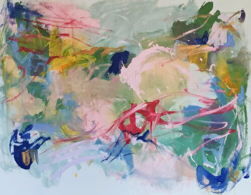 La danse des scarabées van Emily Starck, Schilderij te koop op Singulart